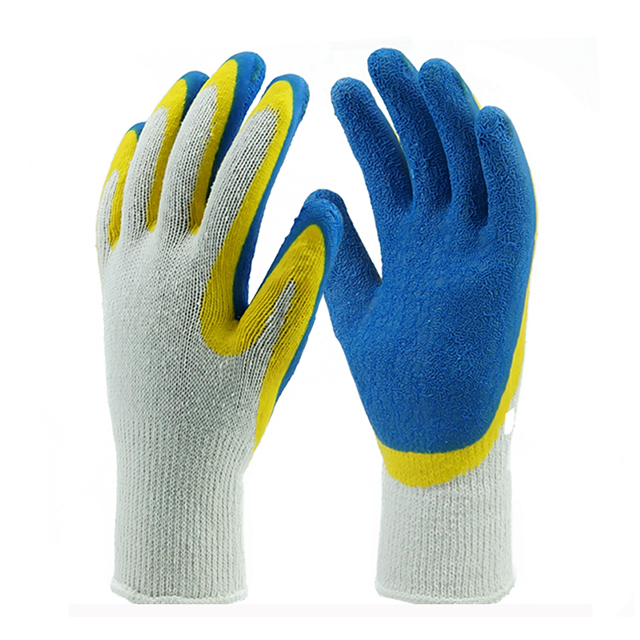 Guantes recubiertos de látex para un agarre y protección superiores